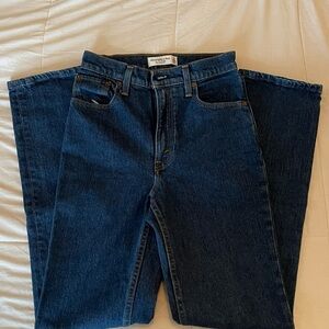 Abercrombie & Fitch High Rise Blue Jeans